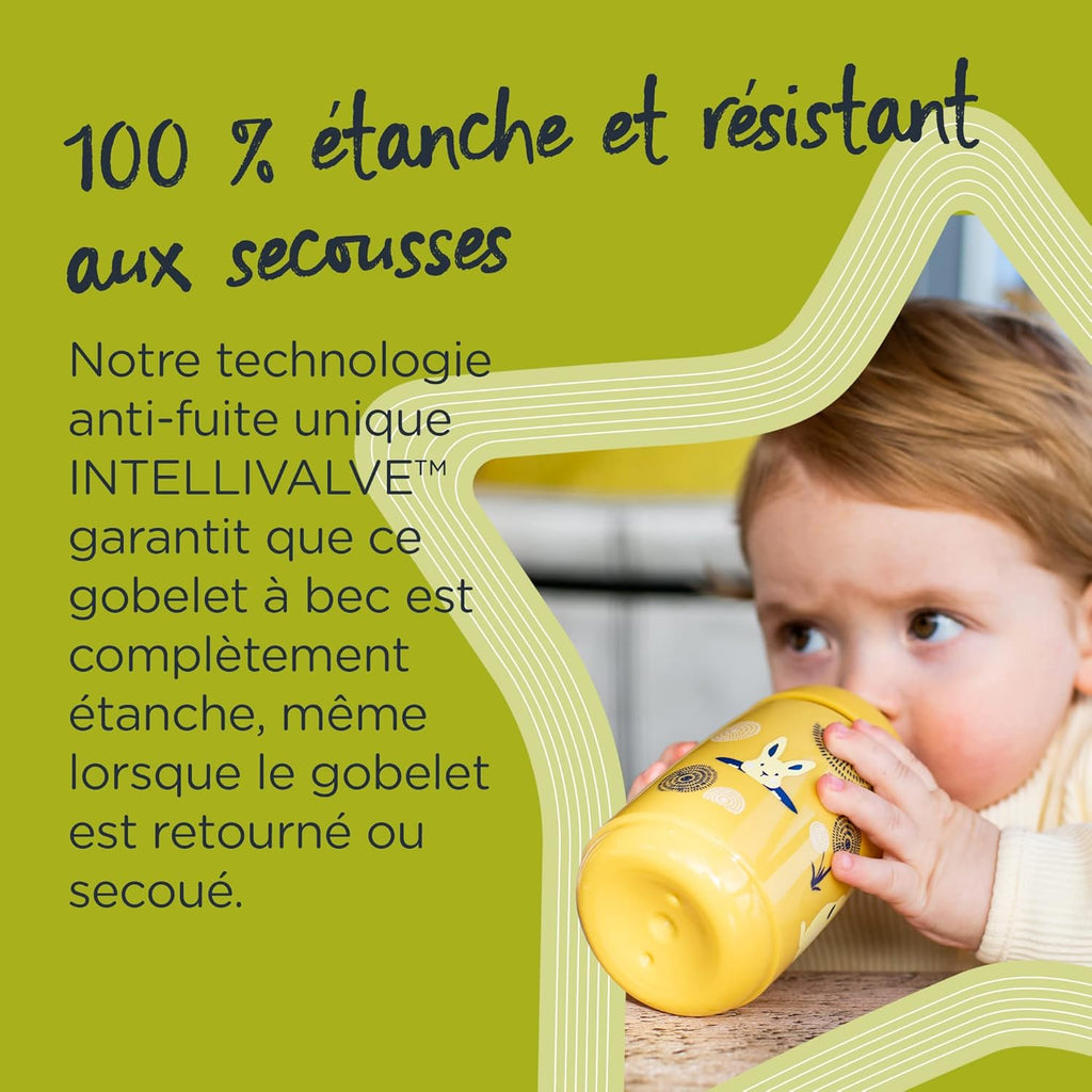 Tommee Tippee Toddler Trainer Sippee Cup Yellow 390Ml 447828  Age- 12 Months & Above