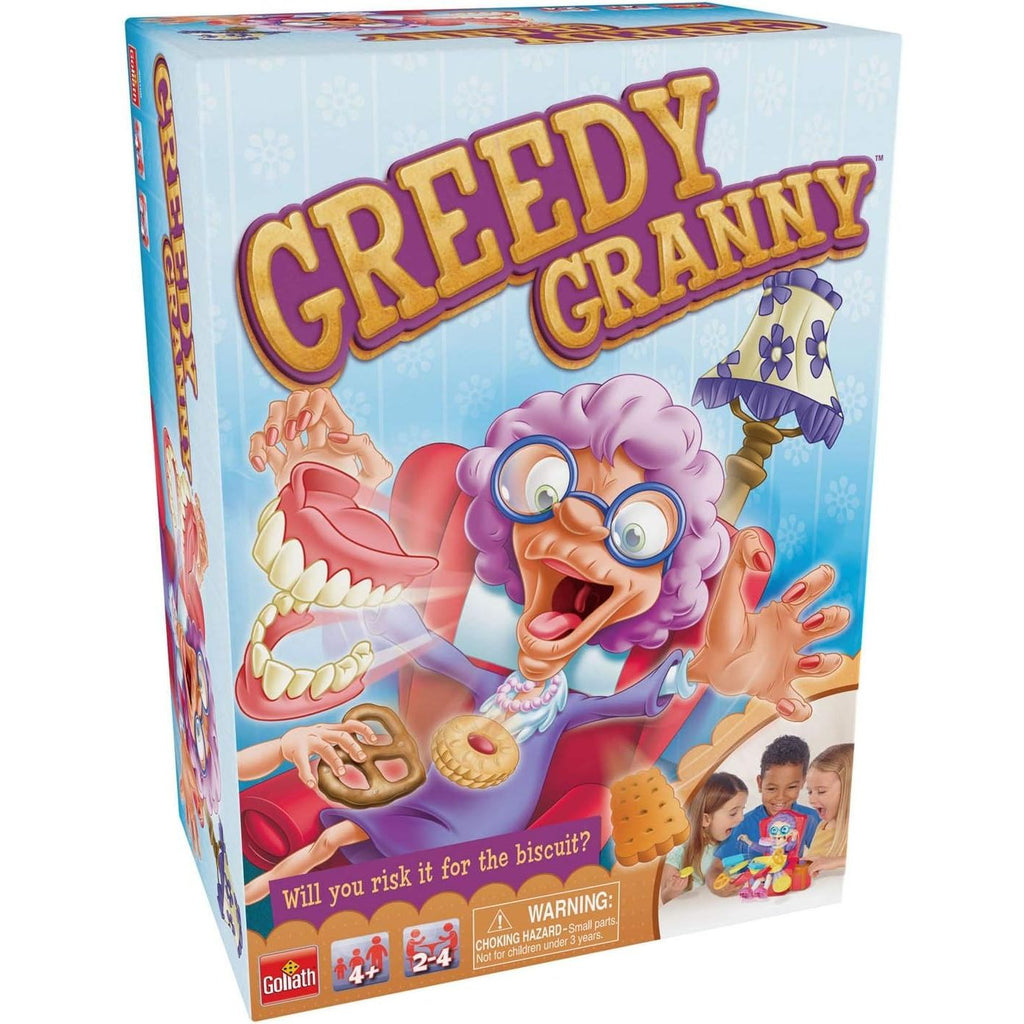 Tomy Greedy Granny Board Game Multicolour Age-5 Years & Above