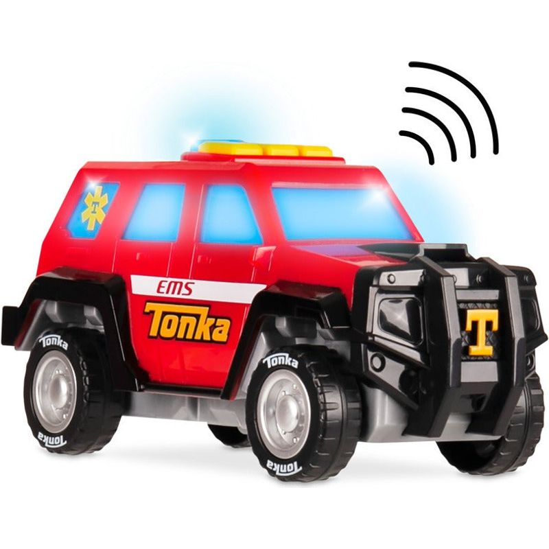 Tonka Mighty Machines Lights & Sounds First Responder Series 3 Multicolor Age- 3 Years & Above