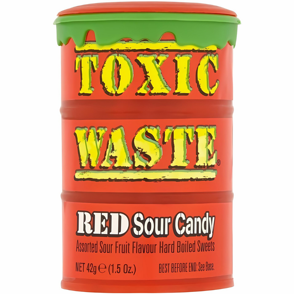 Toxic Waste Red Drum 42g Age- 3 Years & Above
