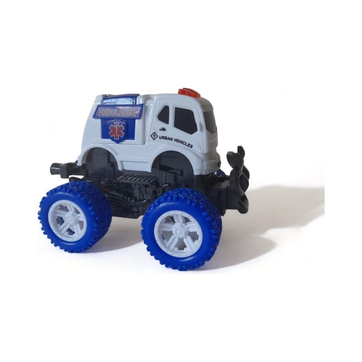 Toyzoona Rescue Friction Truck And Car  Multicolor Age- 18 Months & Above