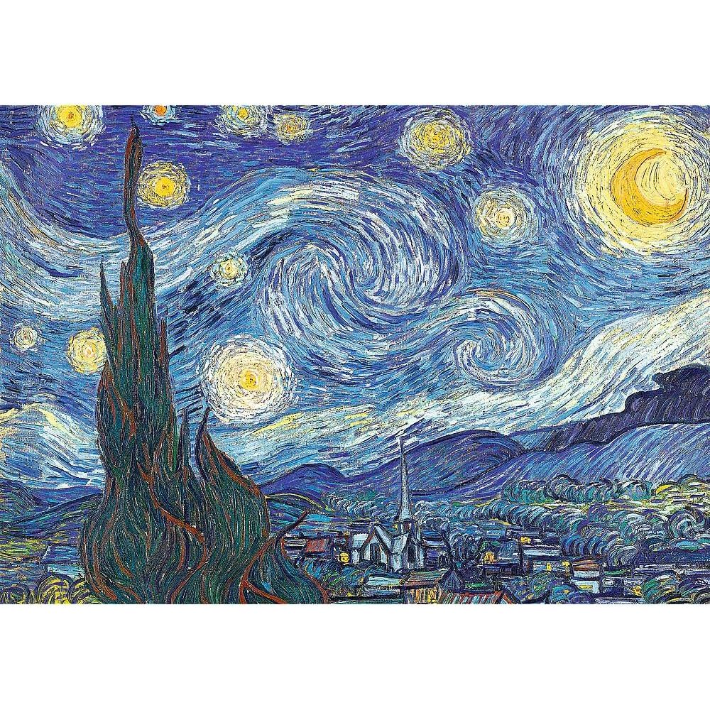 Trefl "1000 Art Collection" Jigsaw Puzzle - The Starry Night / Bridgeman Age- 5 Years & Above