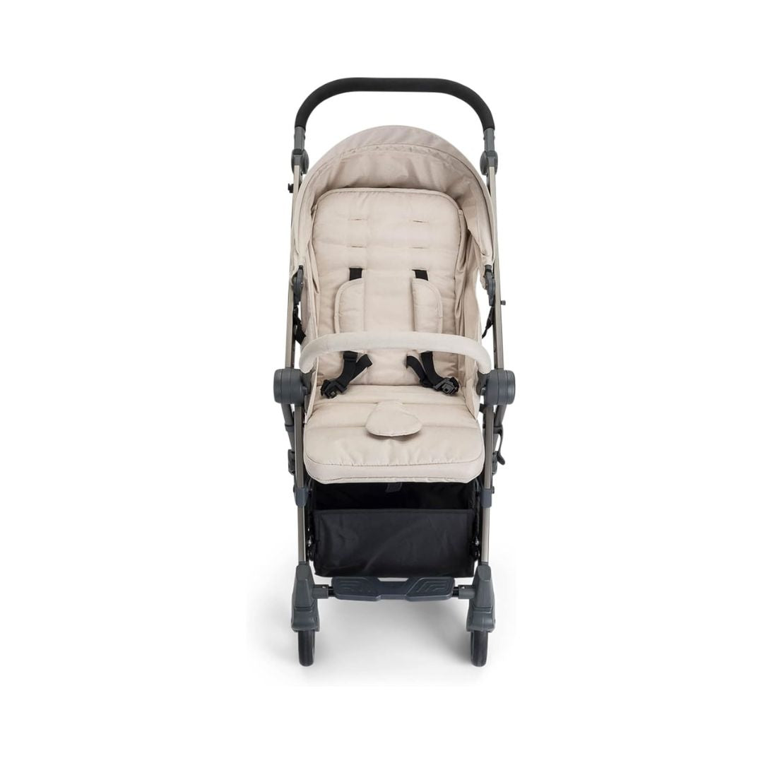 Twistshake Baby All Covered Stroller with Accessories Beige Age- 1 Months & Above( Holds upto 50 Kgs)
