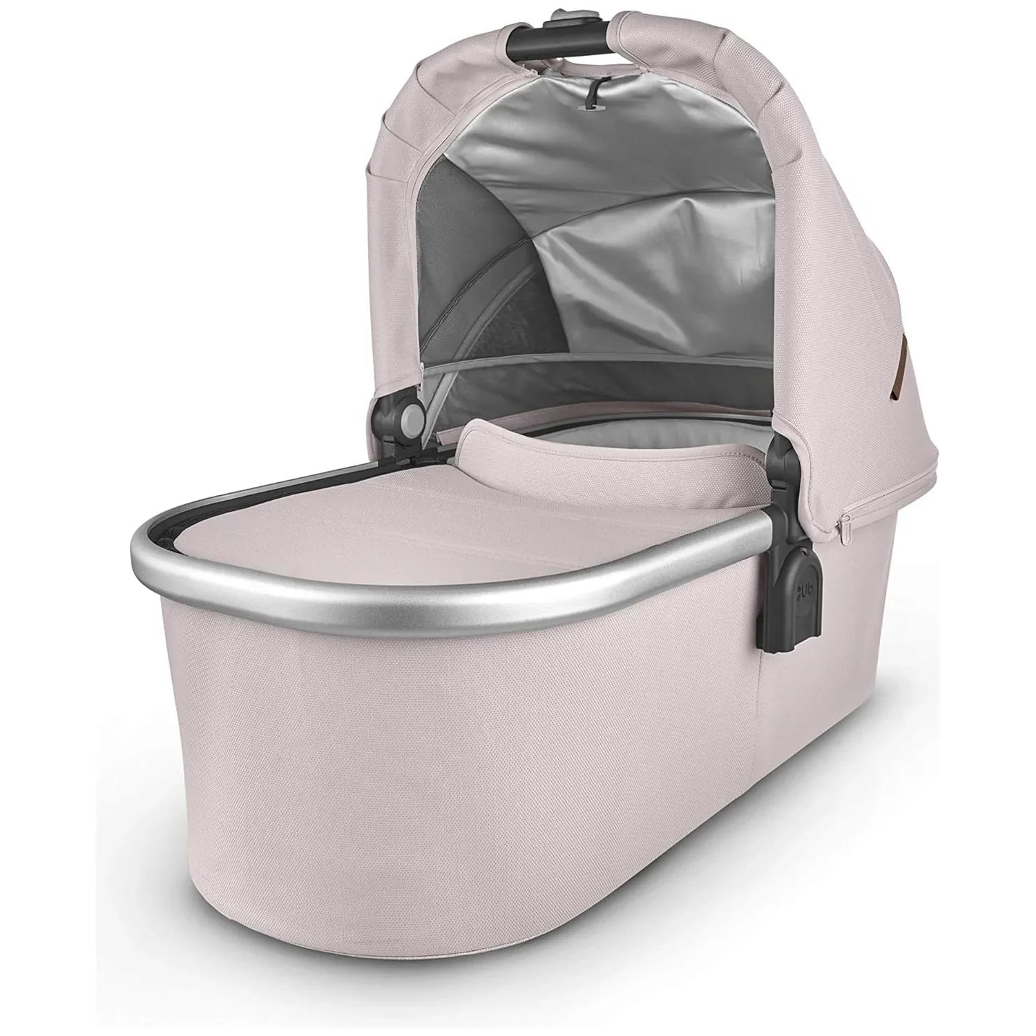 uppababy bassinet age UPPAbaby Bassinet Alice Dusty Pink Silver Frame UP0014 Age- Newborn to 6  Months
