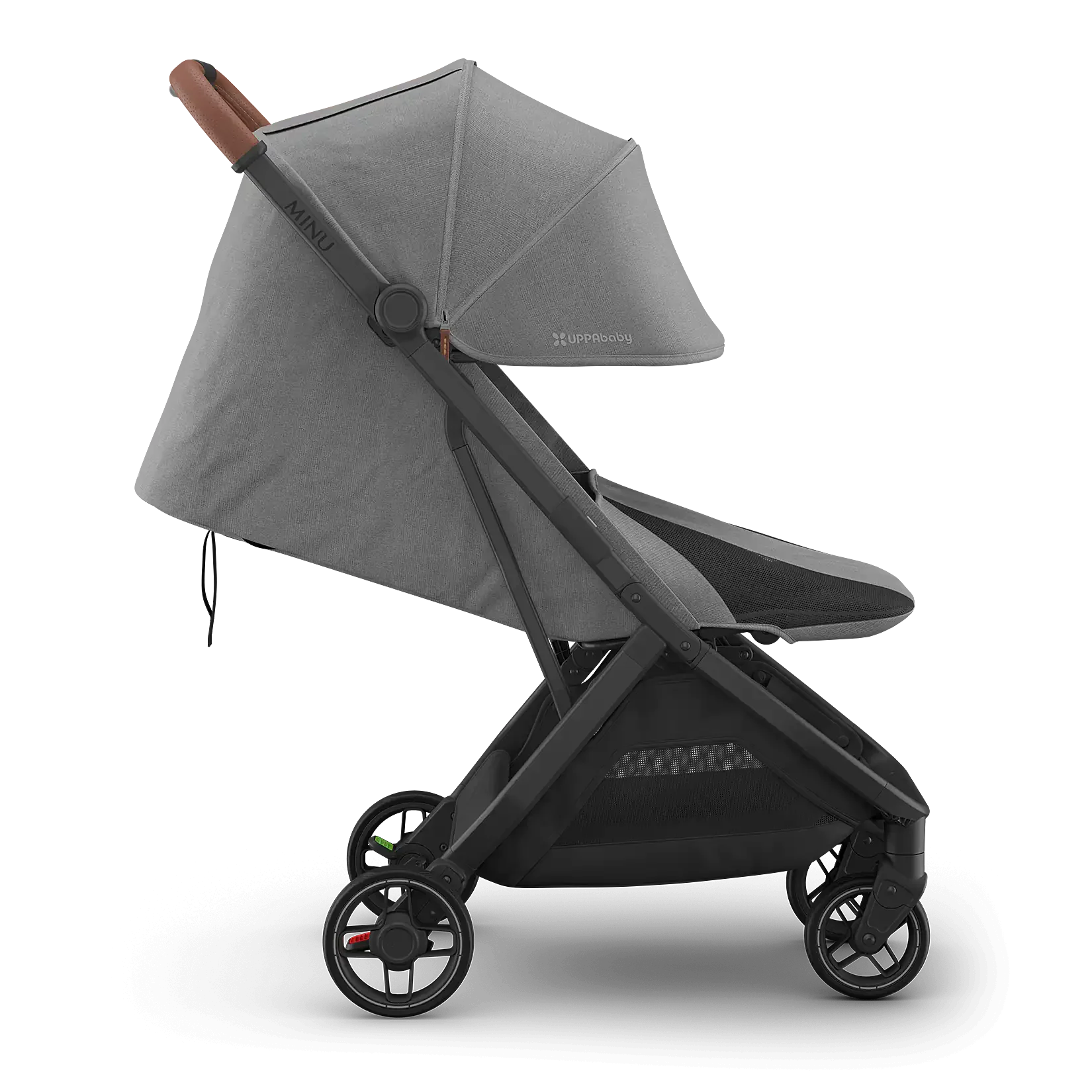 uppababy minu age UPPAbaby Minu V3 Stroller Greyson Charcoal Mélange 0803-MIN-EU-GRY Age- 6 Months up to 15 kg