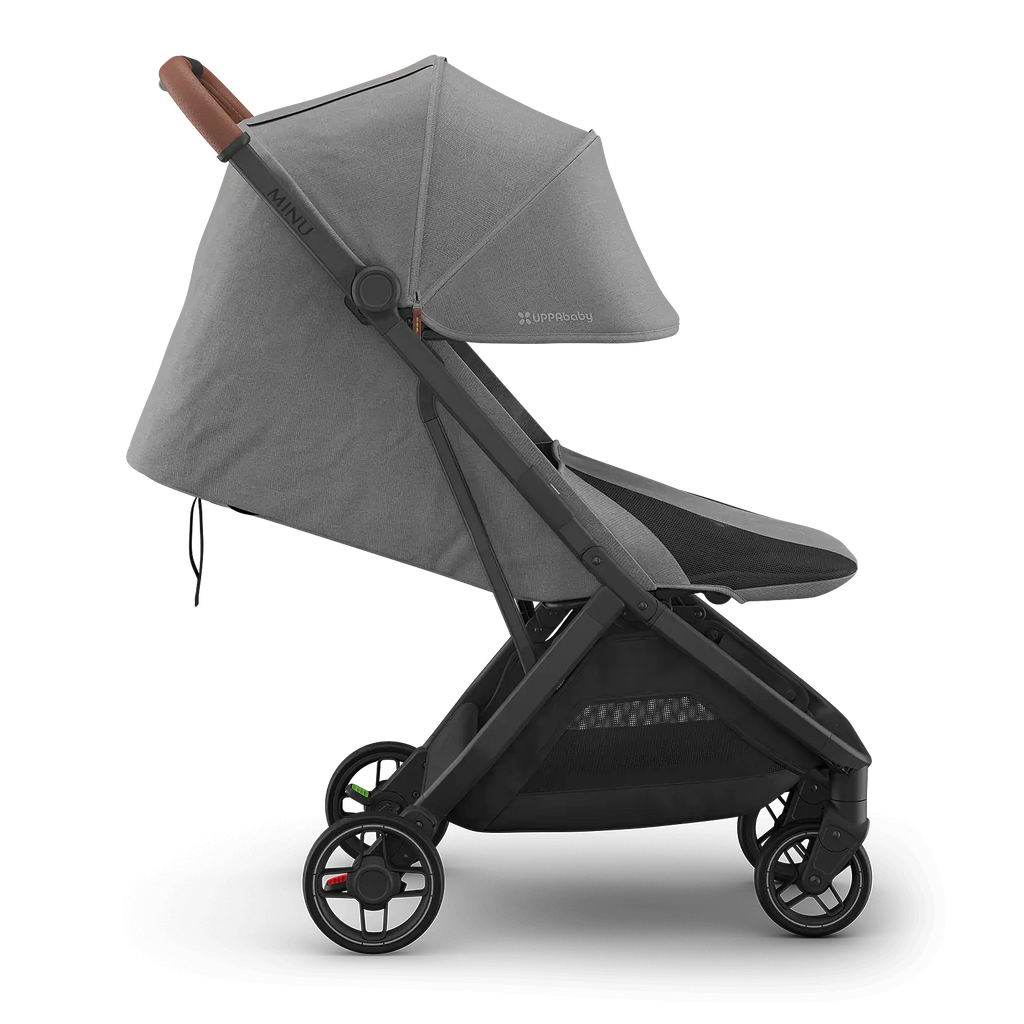 UPPAbaby Minu V3 Stroller Greyson Charcoal Mélange 0803-MIN-EU-GRY Age- 6 Months up to 15 kg