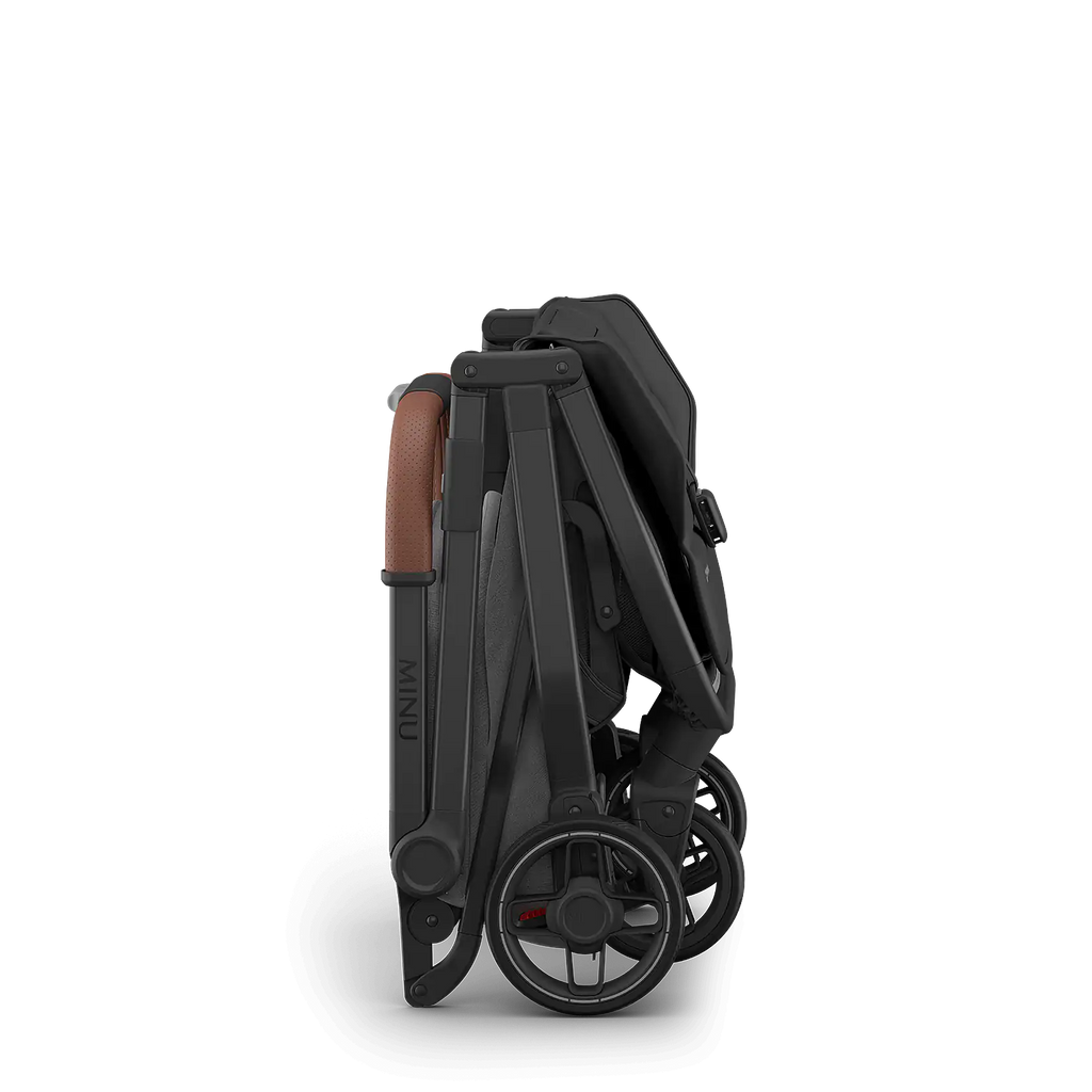 UPPAbaby Minu V3 Stroller Greyson Charcoal Mélange 0803-MIN-EU-GRY Age- 6 Months up to 15 kg