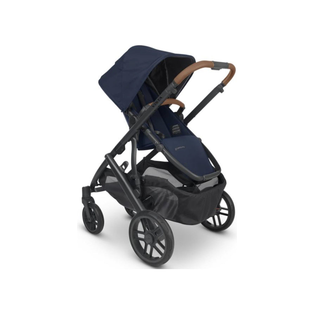 UPPAbaby Rumbleseat V2 Noa Navy Carbon Saddle Leather UP0029 Age- Newborn to 4 Years