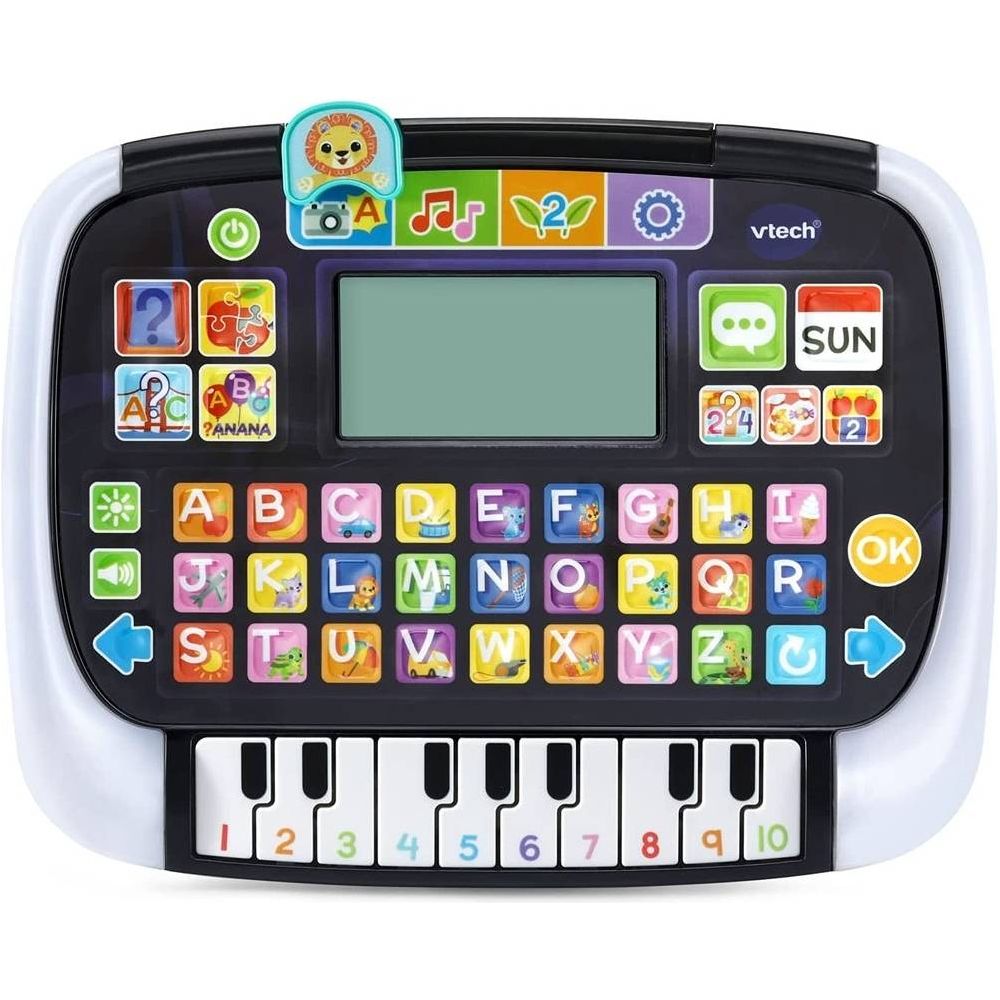 VTech Little Apps Light Up Educational Tablet with Music, Piano Keys, Letter Buttons, LED Screen Age- 2 Years to 5 Years