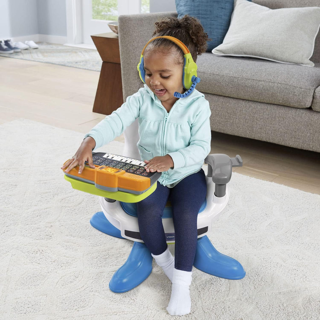 VTech Toddlers Musical Level Up Gaming Chair Multicolor Age- 18 Months to 4 Years
