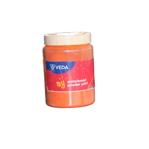 Veda Powder Paint Orange 350 Grams Age- 6 Years & Above