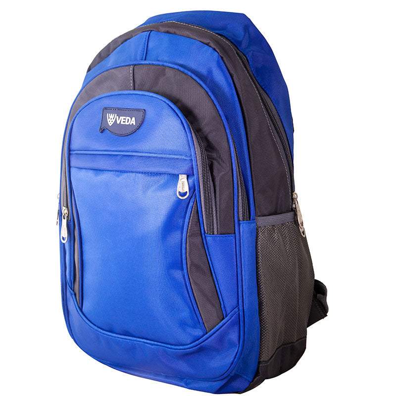 Veda School Bag BGS77-01 Blue Age- 8 Years & Above
