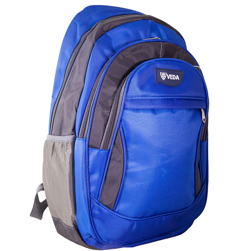 Veda School Bag BGS77-01 Blue Age- 8 Years & Above