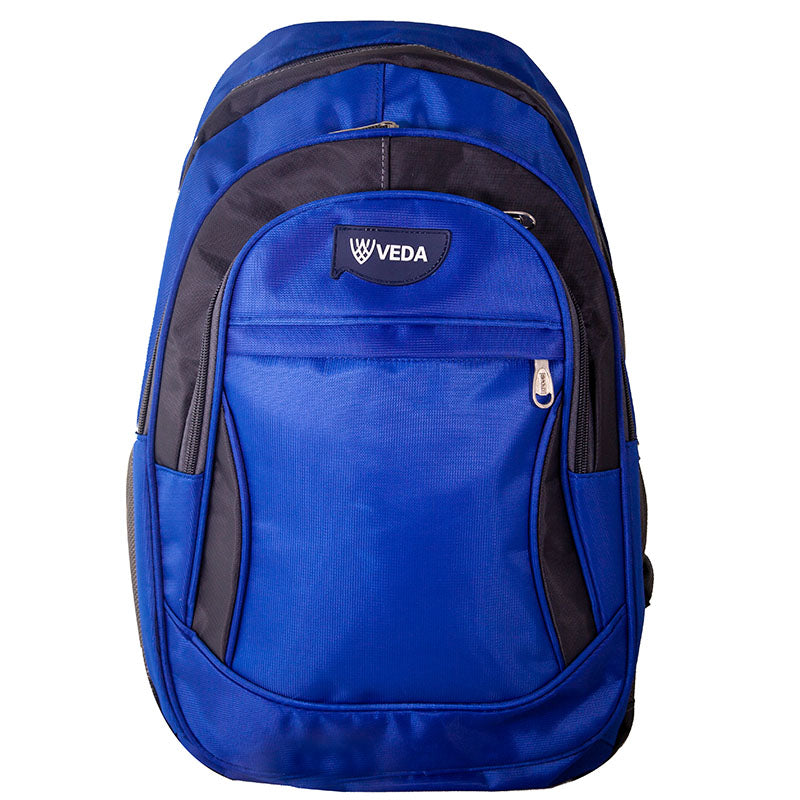 Veda School Bag BGS77-01 Blue Age- 8 Years & Above