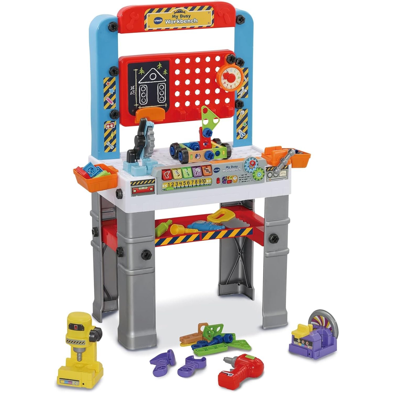 Vtech Kids My Busy Workbench 119 Pieces Multicolor Age- 3 Years to 6 Years