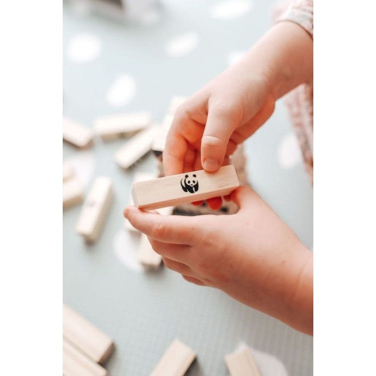 WWF Miombo Tumbling Tower Game Age- 3 Years & Above