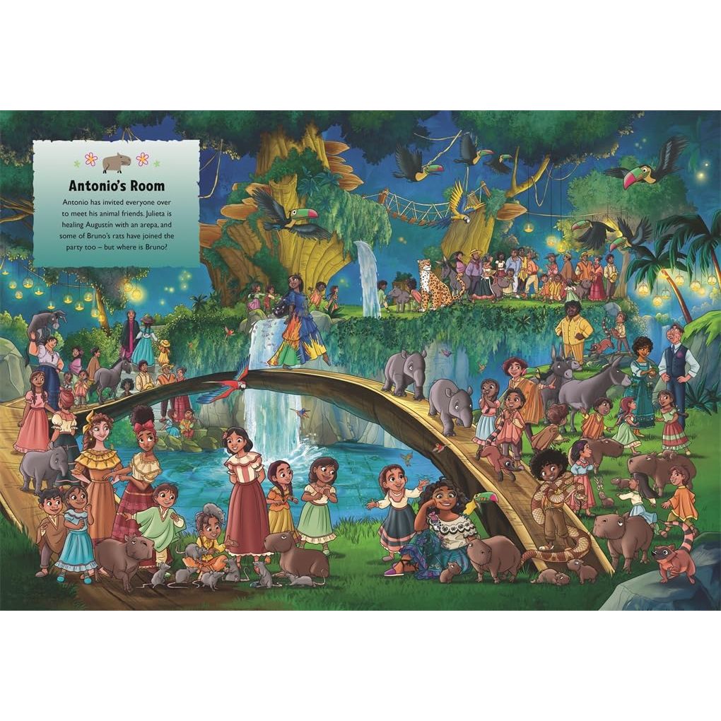Where's Bruno? A Disney Encanto Search and Find Activity Book