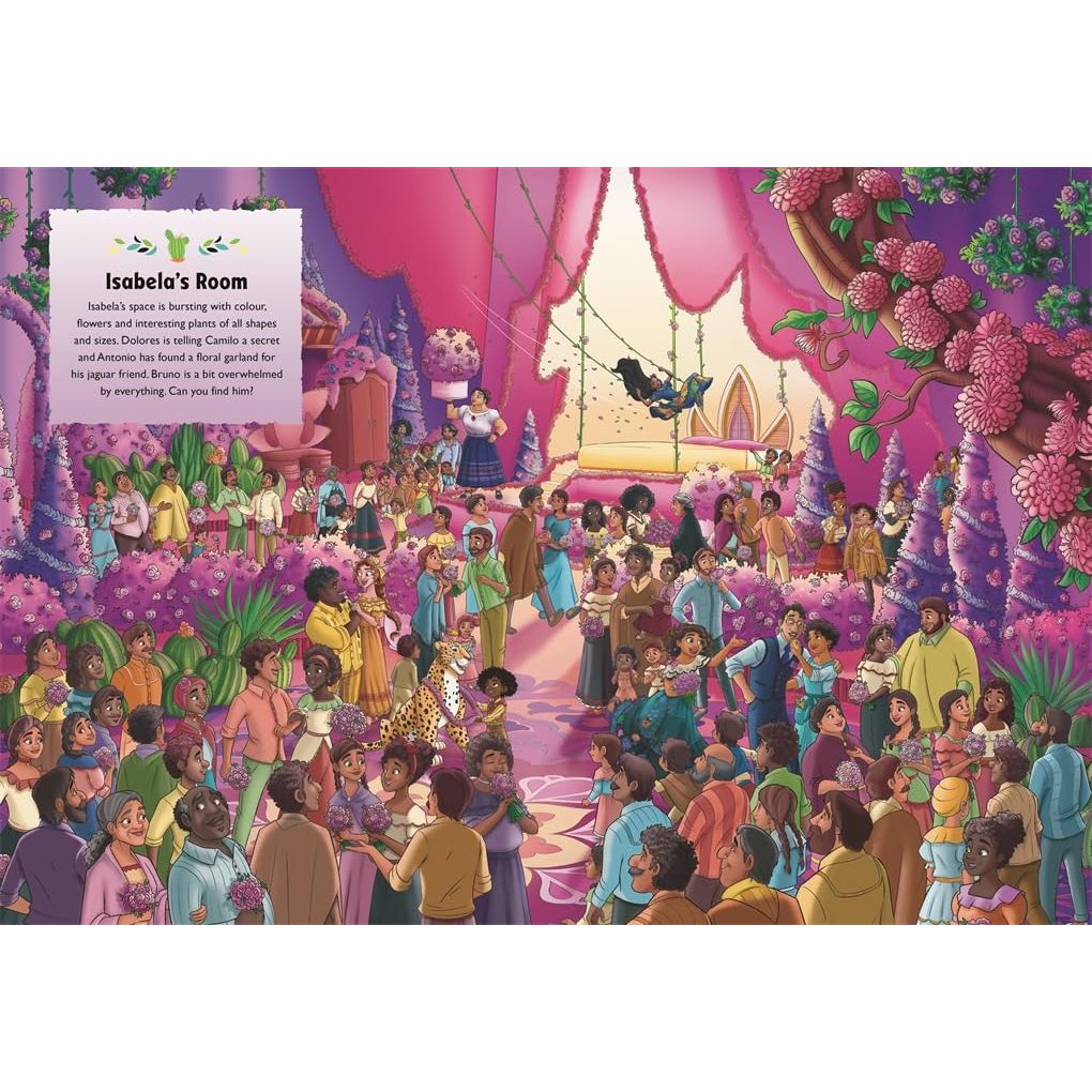 Where's Bruno? A Disney Encanto Search and Find Activity Book
