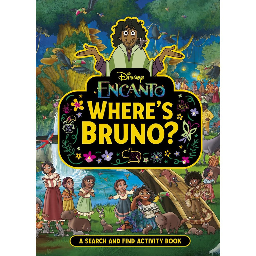 Where's Bruno? A Disney Encanto Search and Find Activity Book