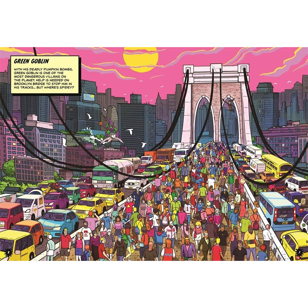 Where's Spidey?: A Spider-Man Search & Find Book