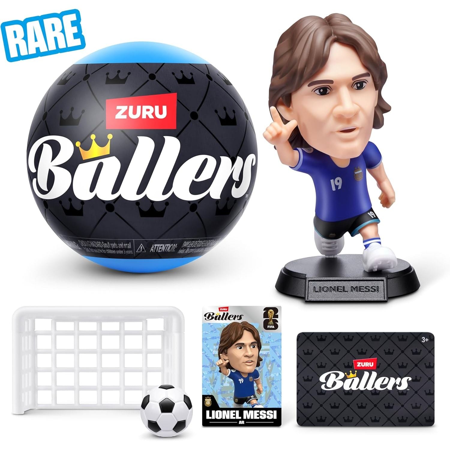 Zuru FIFA Ballers Capsule Surprise Collectible Capsule for Kids, Mystery Mini Toy Figures, Unboxing Play Age- 3 Years & Above