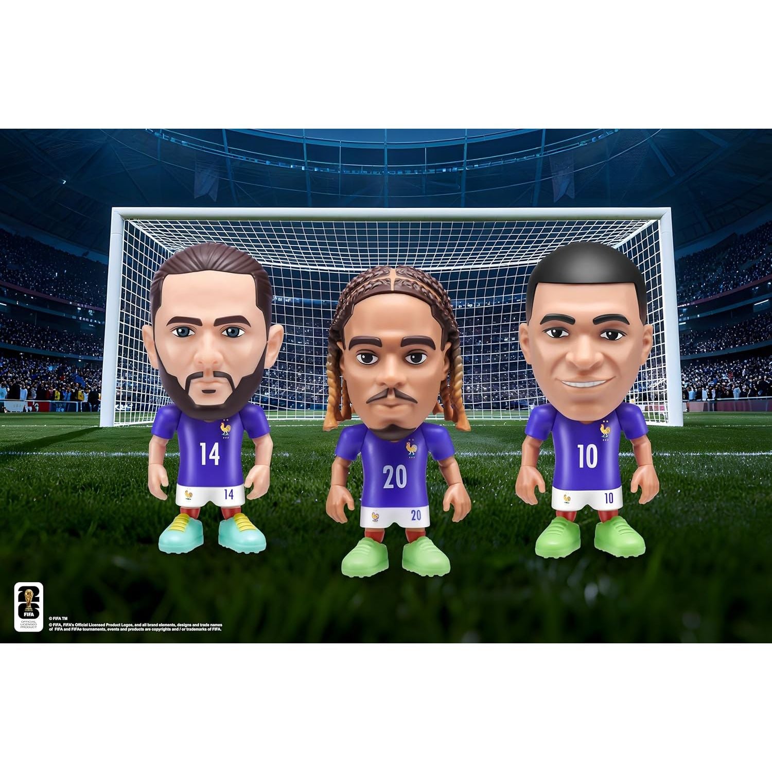 Zuru FIFA Ballers Capsule Surprise Collectible Capsule for Kids, Mystery Mini Toy Figures, Unboxing Play Age- 3 Years & Above