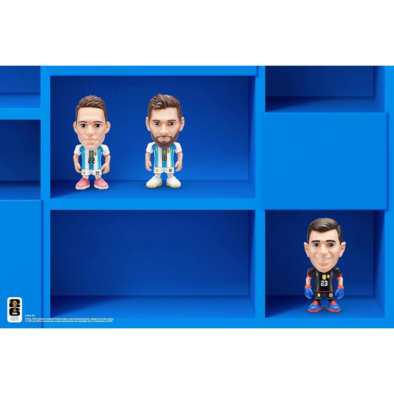 Zuru FIFA Ballers Capsule Surprise Collectible Capsule for Kids, Mystery Mini Toy Figures, Unboxing Play Age- 3 Years & Above