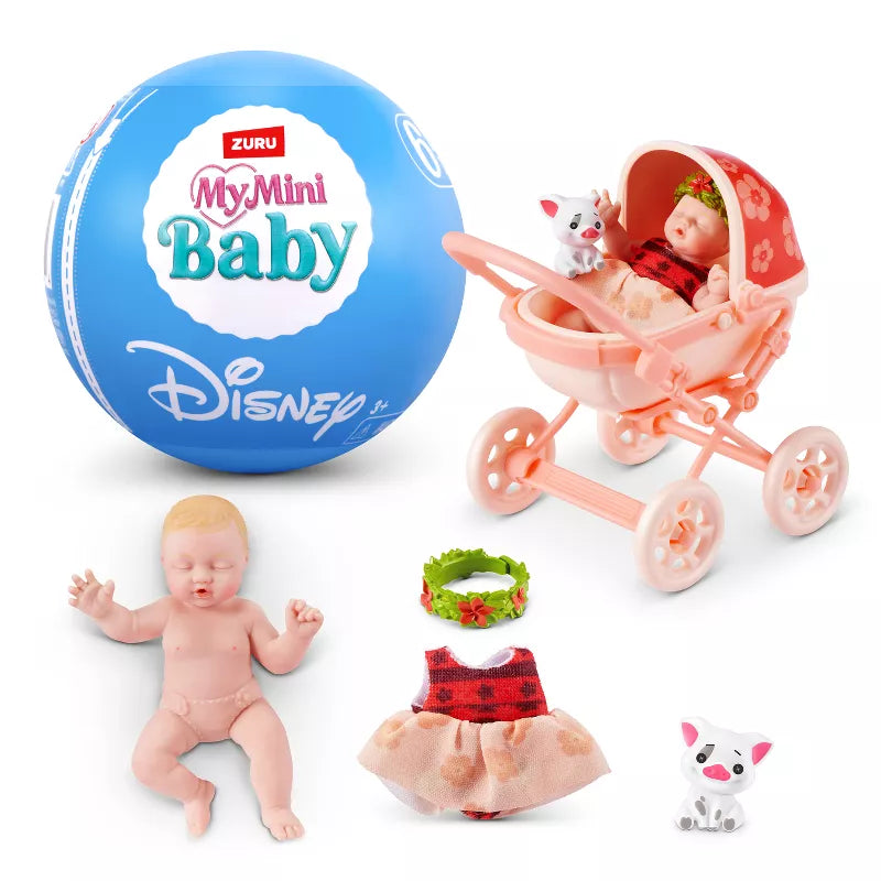 Zuru Mini Disney Baby Capsule Toy for Kids, Gift Ready Play Product Age- 3 Years & Above