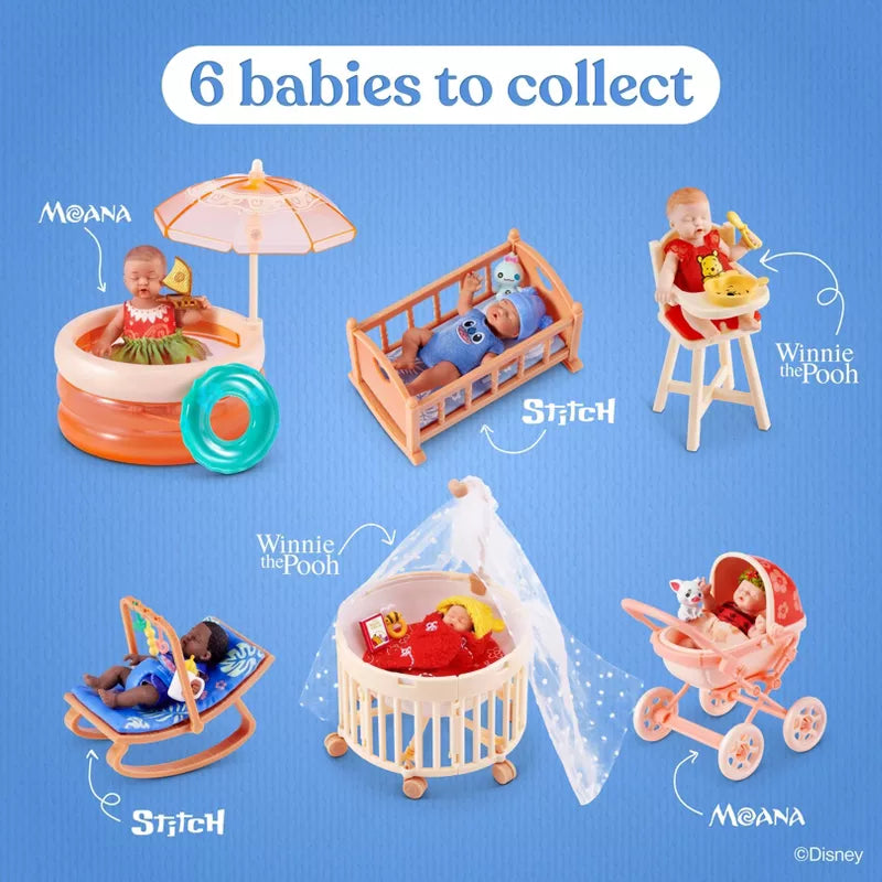Zuru Mini Disney Baby Capsule Toy for Kids, Gift Ready Play Product Age- 3 Years & Above