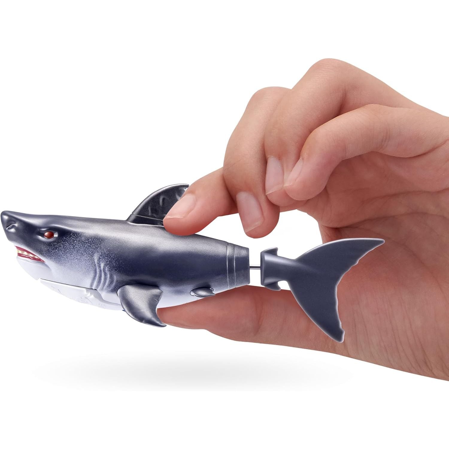 Zuru Robo Alive Shark Robotic Shark Toy, Water Activated Swimming Pet, Interactive Bath/Pool Play Age- 3 Years & Above