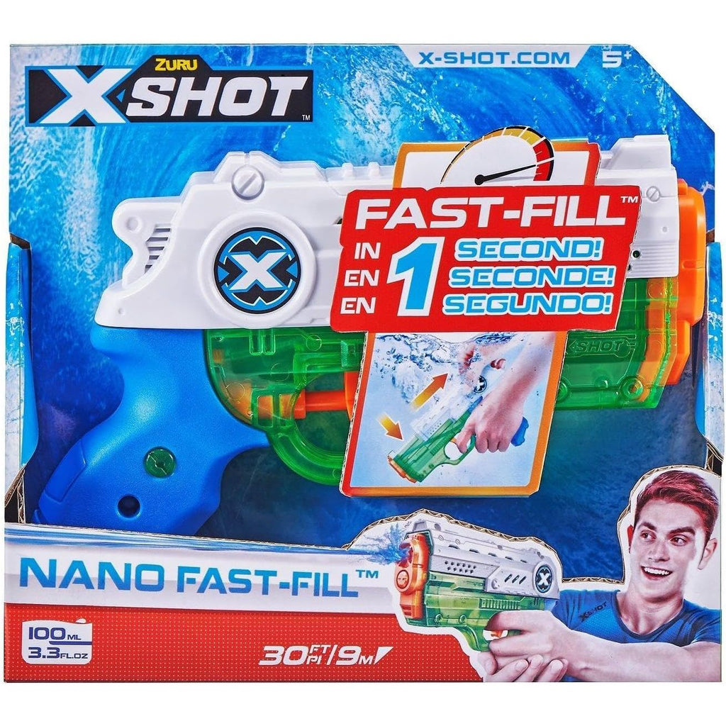 Zuru Water Warfare - Nano Fast-Fill Water Gun Age- 8 Years & Above