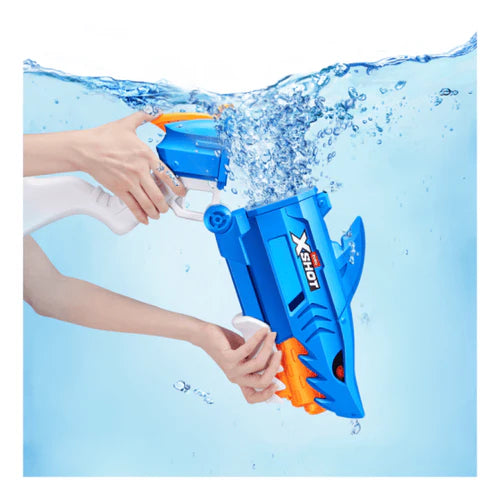 Zuru X Shot Water Shark Water Blaster for Kids, Outdoor Summer Water Gun Toy, Easy Fill Action Age- 5 Years & Above
