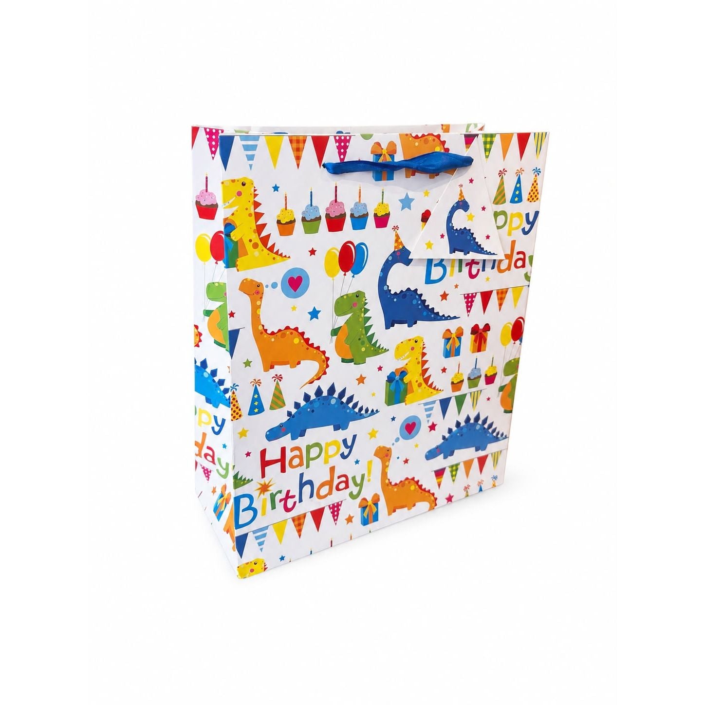 Pibi Happy Birthday Jungle Themed Gift Bags Medium ( 18 x 10 x 25 cm)