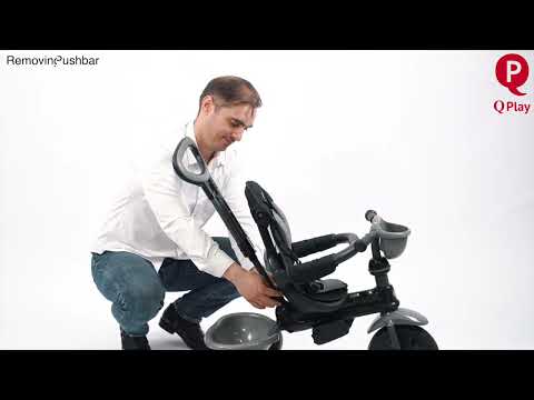 QPlay Cosy 4-in-1 Tricycle 8811 Blue Age- 2 Years to 6 Years