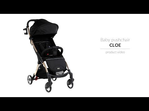 Kikkaboo Cloe Autofolding Pushchair Grey Age-6 Months & Above (Holds upto 22 Kg)