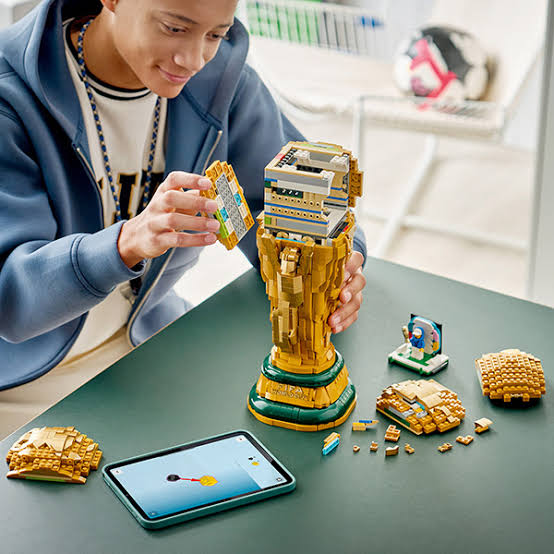 Lego FIFA World Cup™ Official Trophy Building Set (2,842 Pieces) 43020 Age- 12 Years & Above