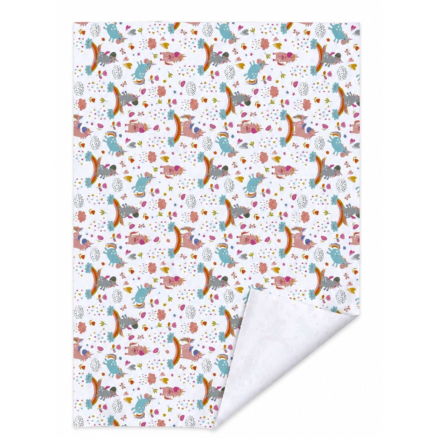 Pibi Dinosaur & Happy Birthday Gift Wrapping Paper 50 x 70 cm Multicolor