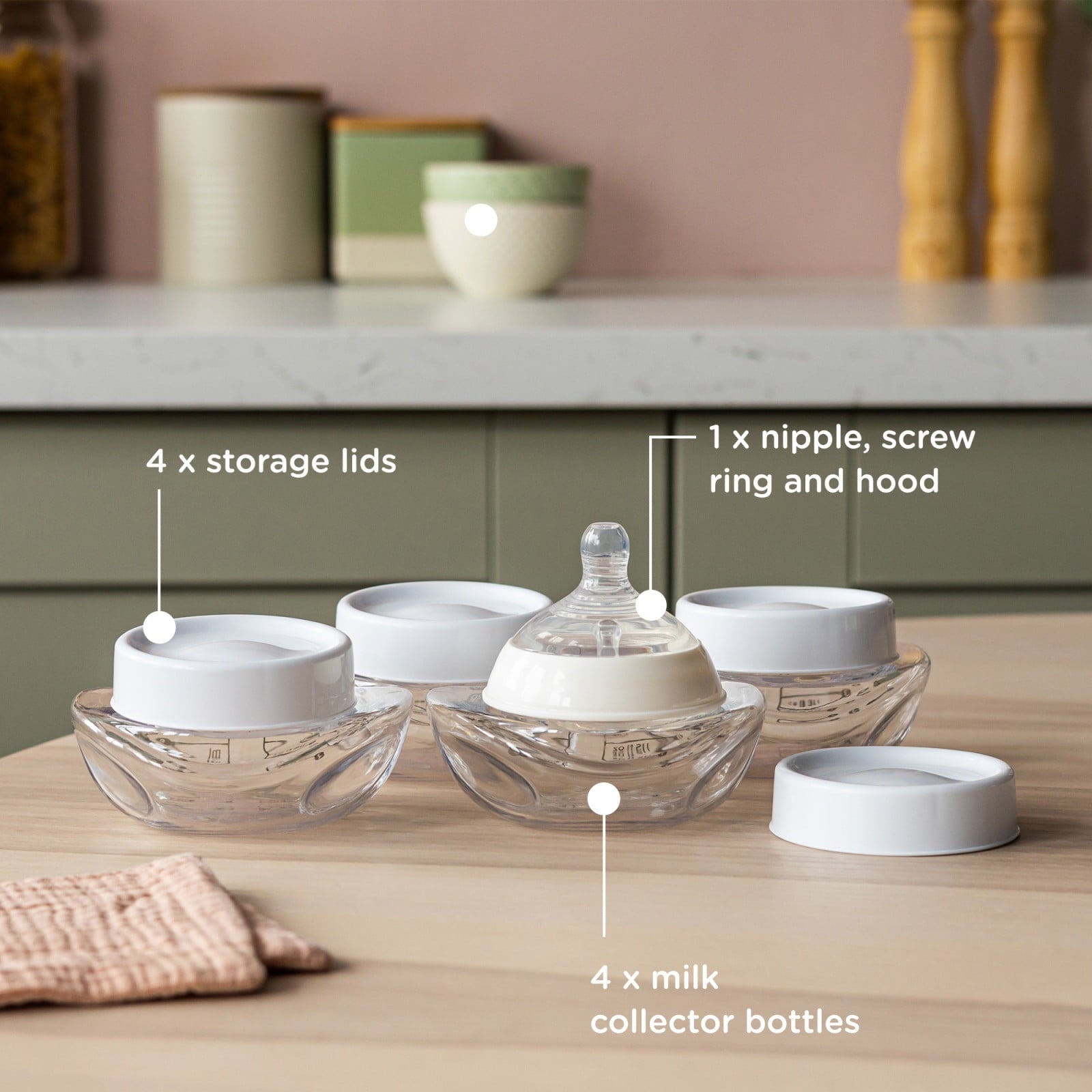 tommee tippee wearable milk collectors pack of 6