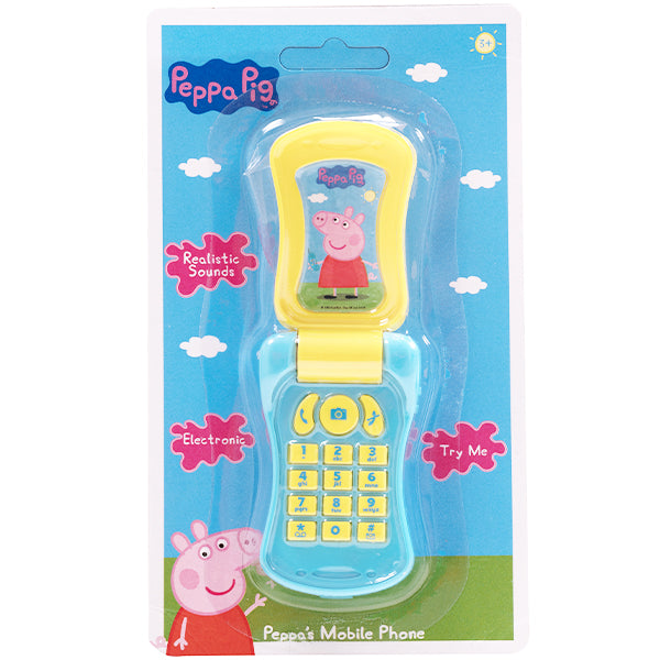 Peppa Pig Peppa'S Electronic Flip Mobile Phone Age- 3 Years & Above