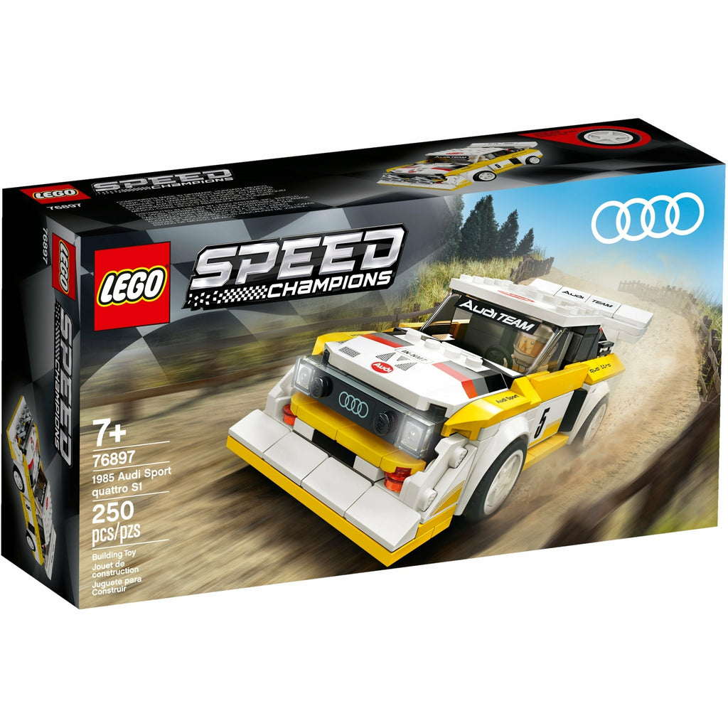 Lego® Speed Champions 1985 Audi Sport Quattro S1 Car 7Y+ Boy
