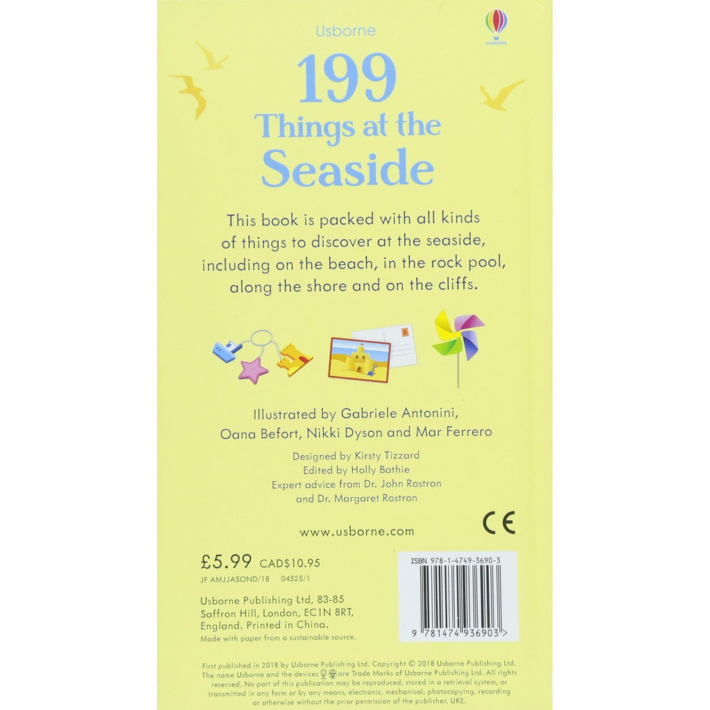 200 Things At The Seaside Board Book