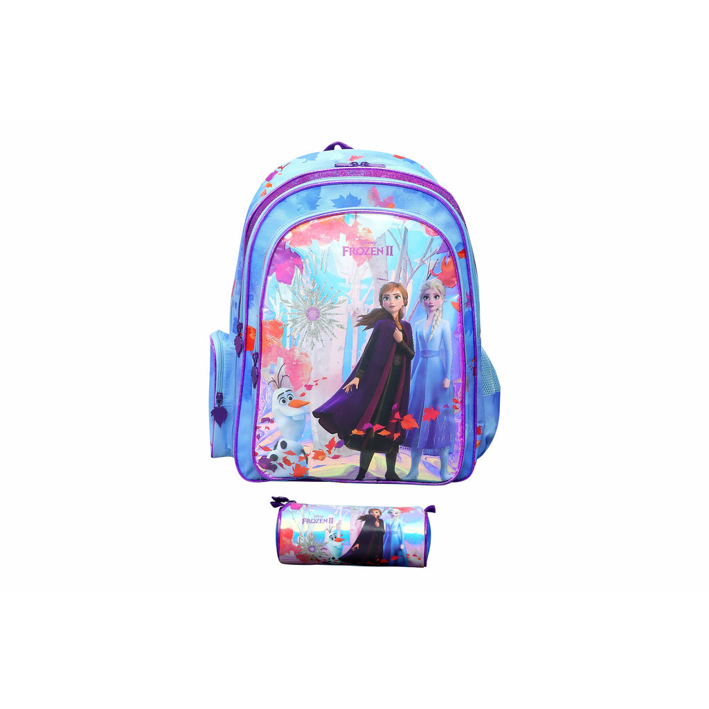 Simba Frozen 2 Love Matters Backpack + Pencil Case 18" Age 3+ Girl