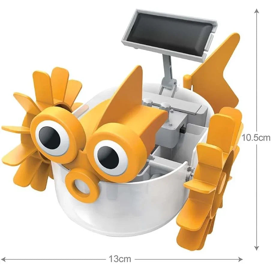 4M Aqua Robot with  Solar Hybrid Power Multicolor Age- 5 Years & Above