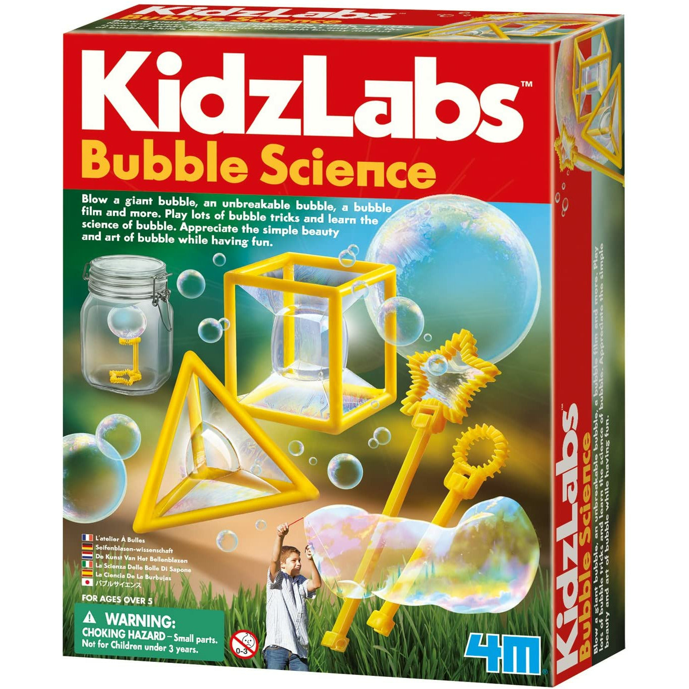 4M Bubble Science Kit 5Y Peekaboo