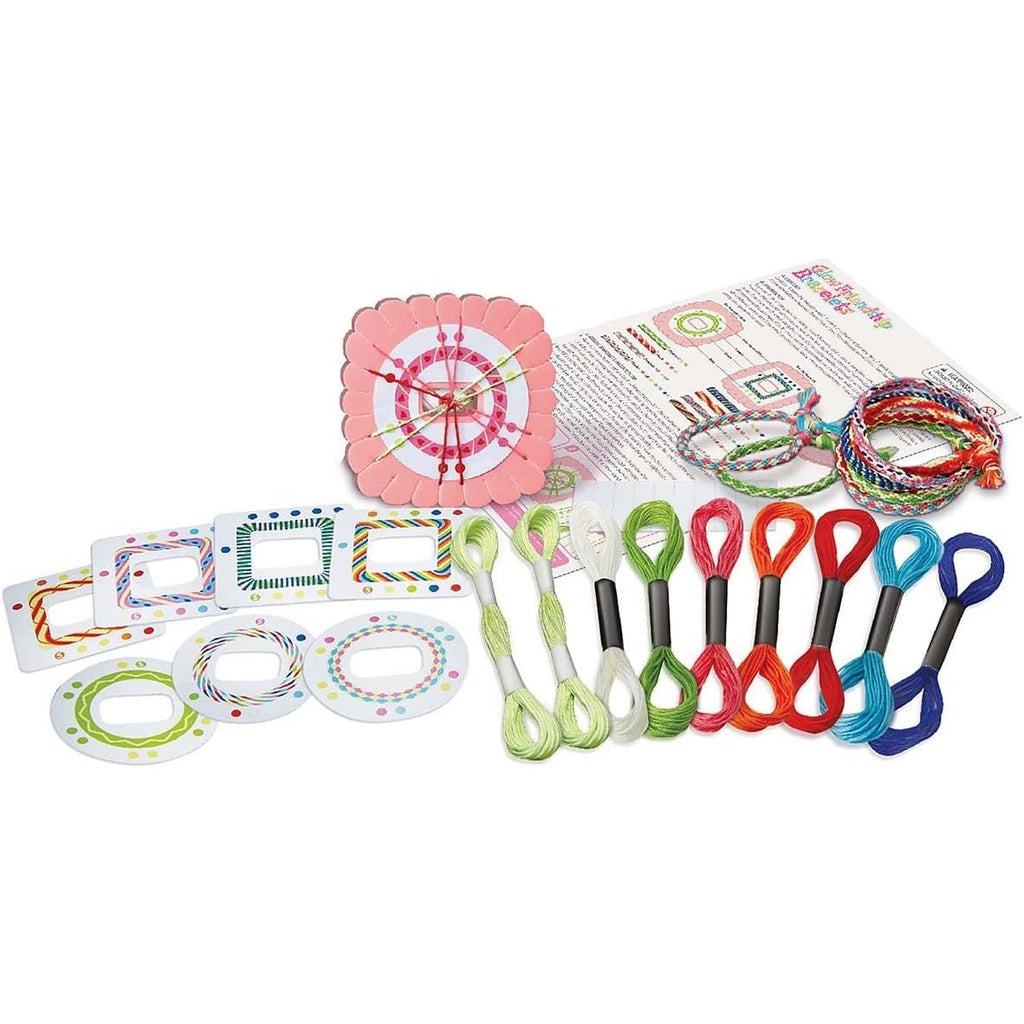 4M Creative Crafts Glow Friendship Bracelets Multicolor Age- 5 Years & Above