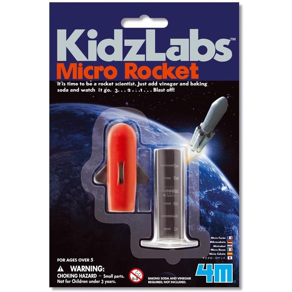 4M KidzLabs Micro Rocket Age- 5 Years & Above