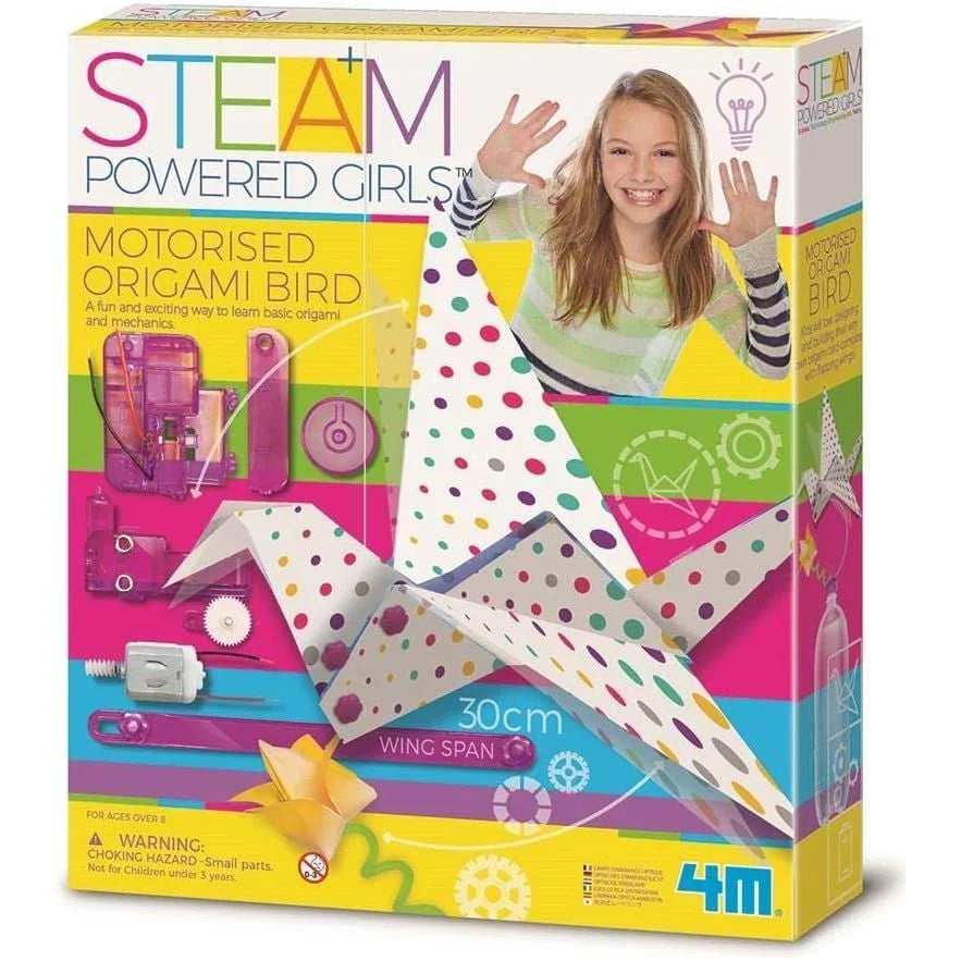 4M KidzLabs Steam Powered Origami Bird Age- 8 Years & Above