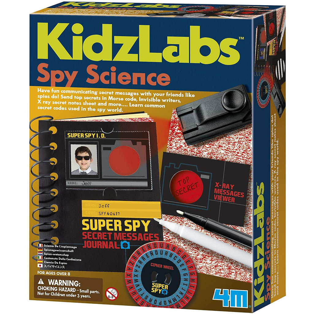 4M Kidz Lab Spy Science 8Y+