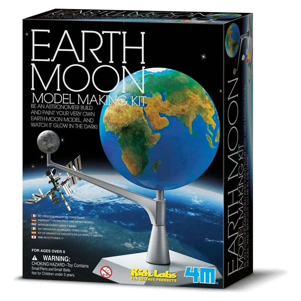 4M Kidz Labs Earth Moon Model Making Age- 8 Years & Above