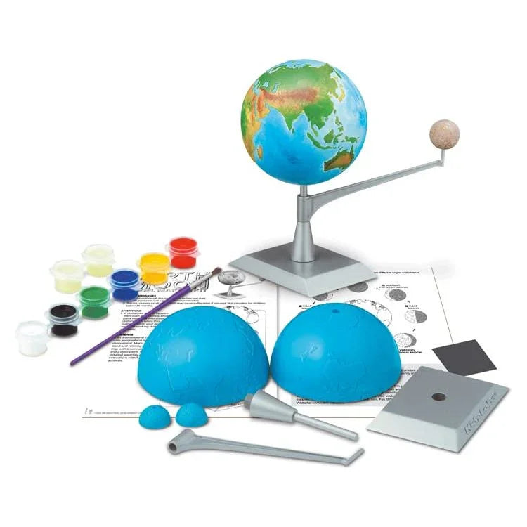 4M Kidz Labs Earth Moon Model Making Age- 8 Years & Above